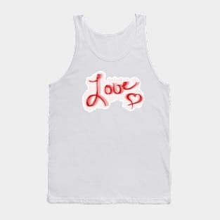 To My Love ❤️ Tank Top